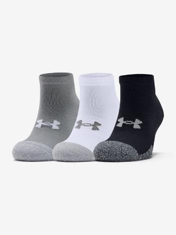 Under Armour Heatgear Set de 3 perechi de șosete Gri