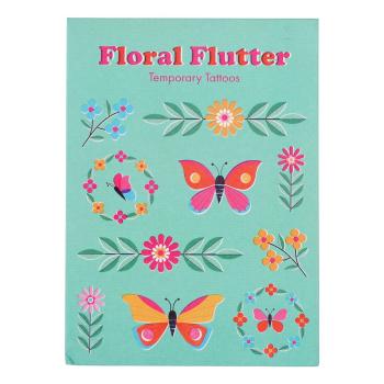 Folie de tatuaje pentru copii Floral Flutter – Rex London