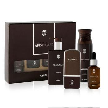 Ajmal Aristocrat Him - EDP 75 ml + deodorant 200 ml + ulei de barbă 30 ml + gel de duș 200 ml