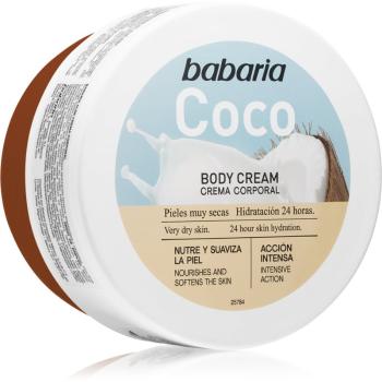 Babaria Coconut crema de corp pentru piele foarte uscata 400 ml