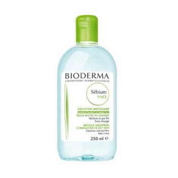 Bioderma Lotiune de curatare pentru tenul gras Sebium H2O (Solution Micellaire) 500 ml cu pompă