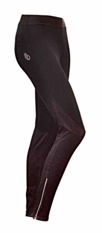 Funcțional pentru femei pantaloni Sensor Puncte negru / roz