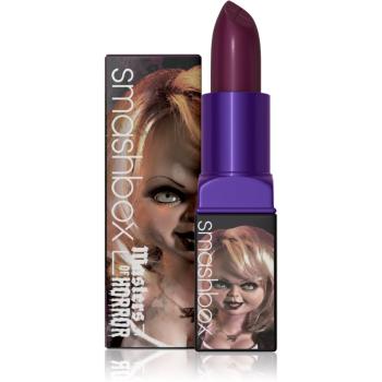 Smashbox Halloween Horror Collection Be Legendary Prime & Plush Lipstick ruj crema culoare Bride of Chucky 3,4 g