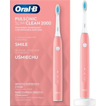 Oral B Pulsonic Slim Clean 2000 Pink periuta de dinti electrica sonica Pink