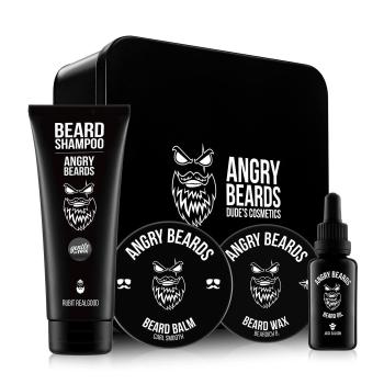 Angry Beards Set cadou pentru îngrijirea bărbii Saloon