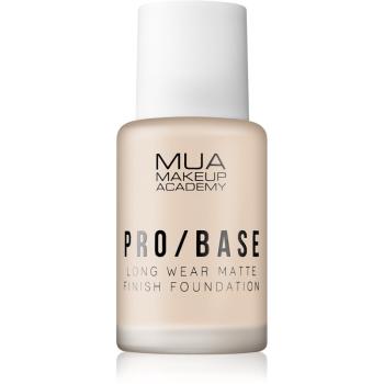 MUA Makeup Academy Pro/Base machiaj matifiant de lungă durată culoare #110 30 ml