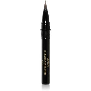 Sensai Designing Liquid Eyeliner Refill eyeliner rezerva culoare 02 Deep Brown 0.6 ml