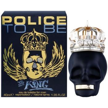 Police To Be The King Eau de Toilette pentru bărbați 40 ml