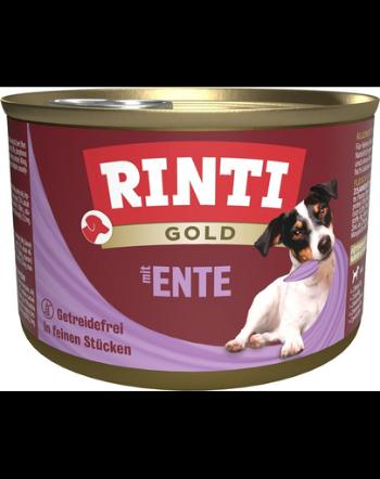 RINTI Gold Duck hearts Mini inimi de rata hrana caine talie mica 185 g