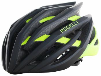 ultraușoare ciclism cască Rogelli TECTA, negru-reflectorizant galben 009.812