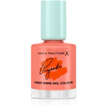 Max Factor x Priyanka Miracle Pure lac de unghii cu uscare rapida editie limitata culoare 410 Bold Marigold 12 ml