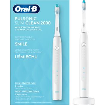 Oral B Pulsonic Slim Clean 2000 White periuta de dinti electrica sonica White