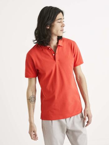 Celio Polo Tricou Portocaliu