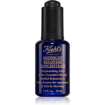 Kiehl's Midnight Recovery Concentrate ser de noapte reparator pentru toate tipurile de ten, inclusiv piele sensibila 30 ml