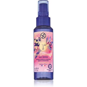 Yves Rocher NOEL Juicy Berries spray parfumat pentru corp și păr 100 ml