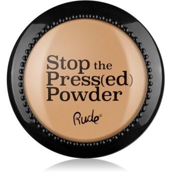 Rude Cosmetics Stop The Press(ed) Powder pudra compacta culoare 88095 Nude 7 g