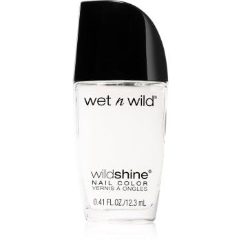 Wet N Wild Wild Shine lac de unghii/parte sus cu efect matifiant transparent 12.3 ml
