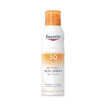 Eucerin Spray transparent pentru bronzare Touch Dry SPF 50.200 ml