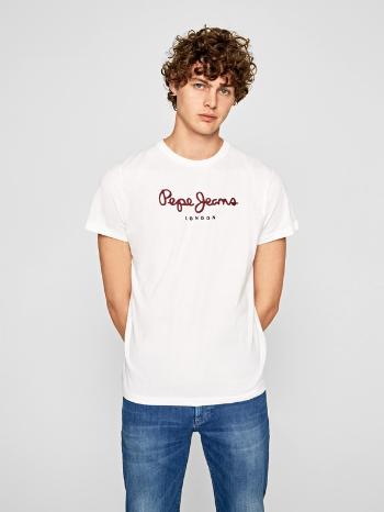 Pepe Jeans Eggo Tricou Alb