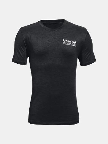 Under Armour UA Vented Grph SS Tricou pentru copii Negru