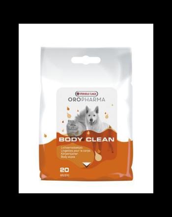 VERSELE-LAGA Oropharma Body Clean Cats&amp;Dogs servețele pentru curățare 20buc.