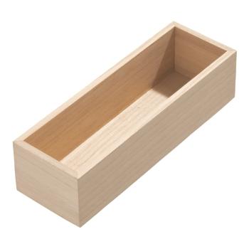 Organizator de bucătărie din lemn paulownia iDesign, 25,4 x 8,4 cm