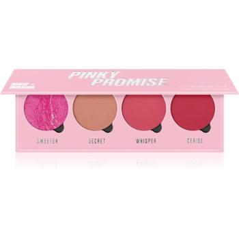 Makeup Obsession Pinky Promise paleta fard de obraz 4 x 2.50 g