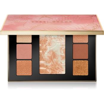 Bobbi Brown Luxe Eye & Glow Palette paletă cu farduri de ochi și iluminator culoare Warm Glow 175 g