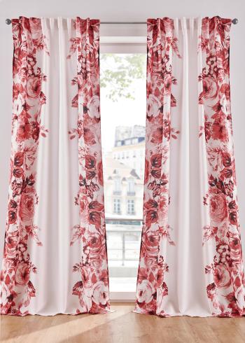 Draperie microfibre, print floral (1buc.)