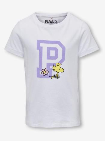 ONLY Peanuts Tricou pentru copii Alb