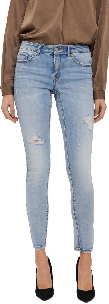 Vero Moda Blugi pentru femei VMLYDIA Skinny Fit 10258092 Light Blue Denim XL/32