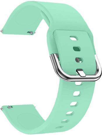 4wrist Curea din silicon - 20 mm Turquoise