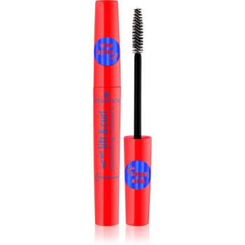 Essence Lift & Curl mascara rezistent la apă pentru curbare și volum culoare black 7,5 ml