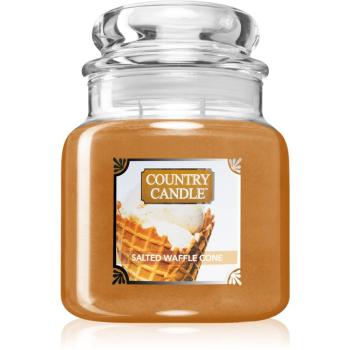 Country Candle Salted Waffle Cone lumânare parfumată 453 g
