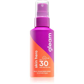 GLEAM Skin hero spray iluminator pentru plaja SPF 30 100 ml