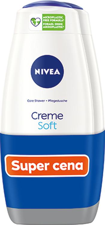 Nivea Gel de duș Creme Soft 2 x 500 ml