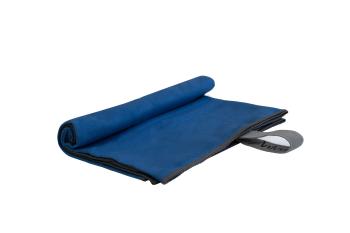 Prosop fitness cu uscare rapida - albastru inchis - Mărimea 40 x 80 cm