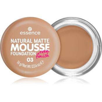 Essence NATURAL MATTE MOUSSE fond de ten sub forma de spuma culoare 03 16 g