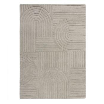 Covor din lână Flair Rugs Zen Garden 160 x 230 cm, gri