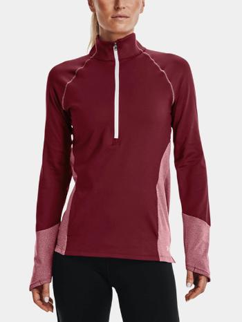 Under Armour UA ColdGear 1/2 Zip-RED Hanorac Roșu