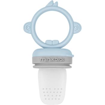 Minikoioi Feeder Teether Mineral Blue/ Powder Grey suzetă pentru alimentare