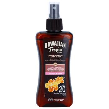 Hawaiian Tropic Protective ulei spray pentru bronzare SPF 20 200 ml
