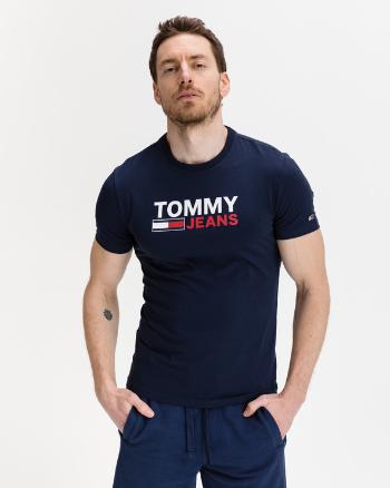 Tommy Jeans Skinny Corporation Tricou Albastru