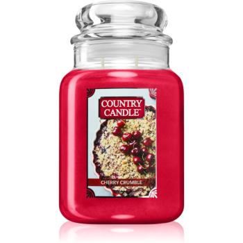 Country Candle Cherry Crumble lumânare parfumată 737 g