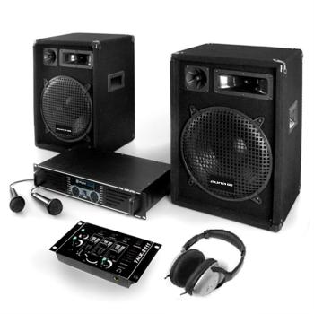 Electronic-Star Sistem PA „Bass Boomer”, set amplificator, boxe și microfon
