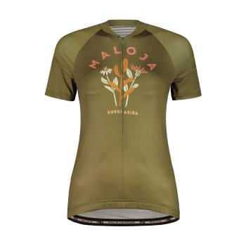 
                 MALOJA Tricou de ciclism cu mânecă scurtă - GANESM. 1/2 LADY - verde  
            