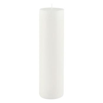 Lumânare Ego Dekor Cylinder Pure, timp de ardere 75 h, alb