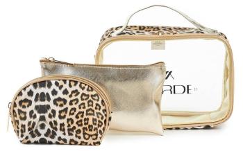 Verde Set de pungi cosmetice 07-235 Leopard