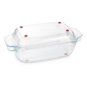 Vas de copt din sticlă cu capac 19x34 cm GrandChef - Tescoma