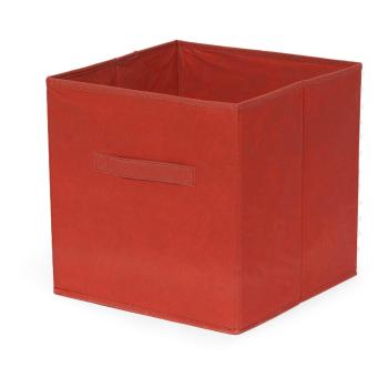 Cutie pliabilă de depozitare Compactor Cardboard Box, roșu